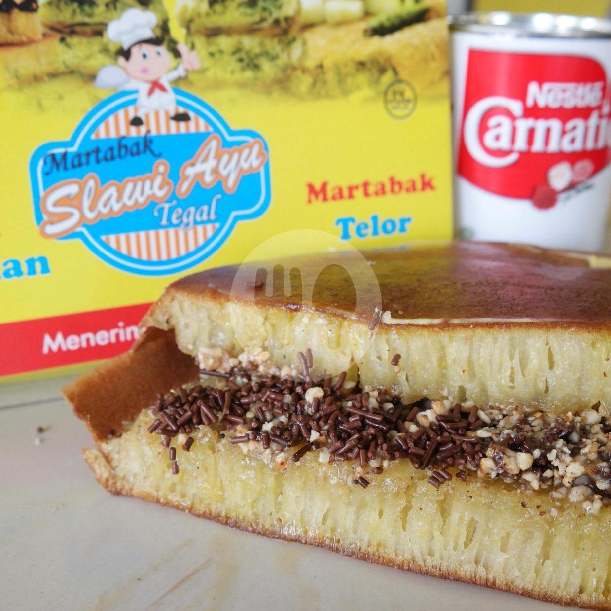 Martabak Telur Biasa= 1 Telur menu Martabak Slawi Ayu, Segoroyoso