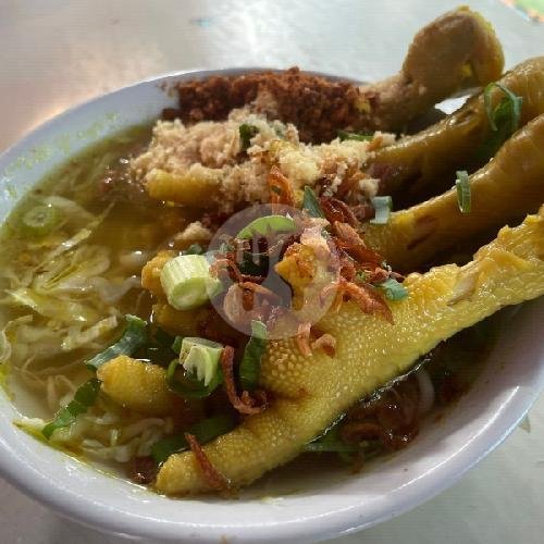 Soto Ayam Balungan Lamongan (Full Ayam Dan Tulang Ayam) menu Warung Soto Lamongan Pak Toha, Sunter