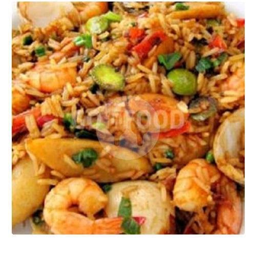 Nasi Goreng Gila Super Komlit menu Nasi Goreng Gila Bang Patrick, Cibubur