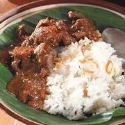 Nasi Ayam Goreng penyetan menu Warung Jangan Lupa Makan, Ngagel