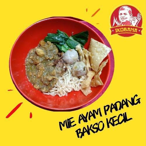 Mie Ayam Padang Bakso Urat menu Mie Ayam Padang & Bakso Ikobana Siteba, Nanggalo