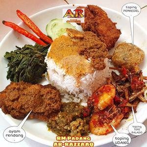Nasi Ayam Bakar menu Padang Ar-Razzaaq, Gowok