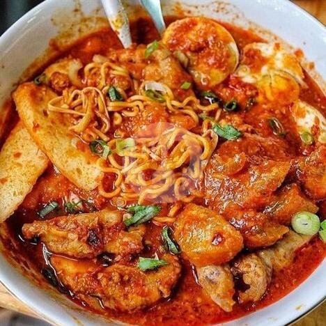 Seblak Tulang Campur 2 menu Seblak Sehah Lata Lata, Griya Pratama Asri