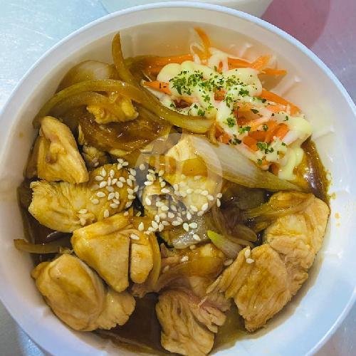 Ayam Crispy Sauce Mentega (FREE ICE TEA) menu Ricebowl Rabiza