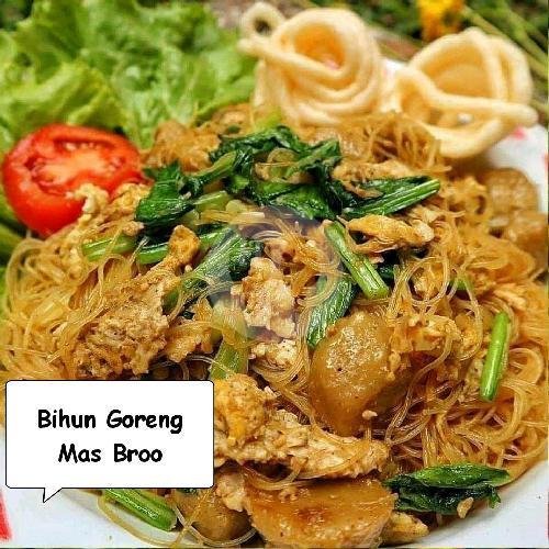 Nasi Goreng + Telor Dadar/Ceplok menu Nasi Goreng Gila Mas Broo,  Jendral H Amir Machmud