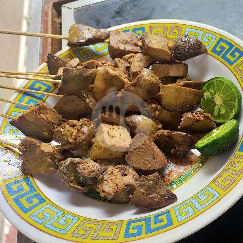 Sate Ampela menu Bubur ayam Bang udin, Sarinah , Wisma , Geha