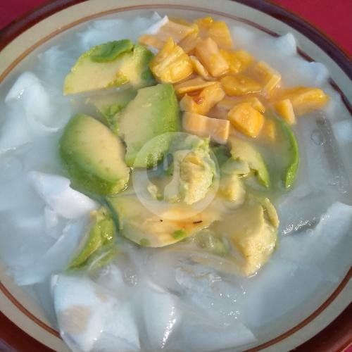 Es Kelapa Alpuket menu Es Kelapa Anggek, Cihapit