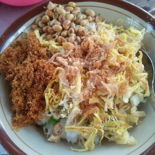 Bubur Ayam Original + Abon Sapi menu Bubur Ayam Jakarta Aneka Rasa Kuah, Kalijaten