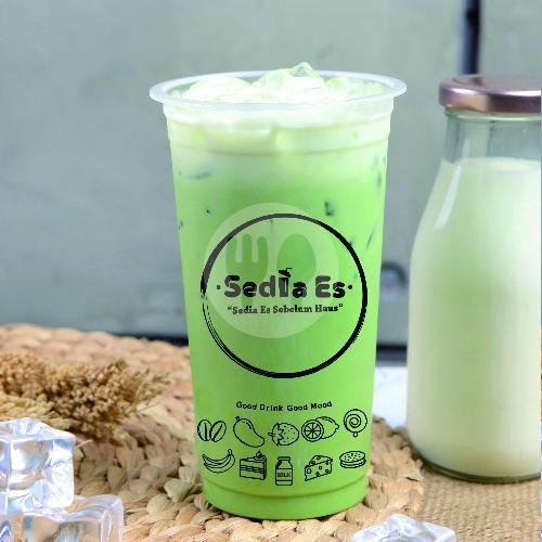 Ice Green Tea - L menu Sedia Es, Gatot Subroto