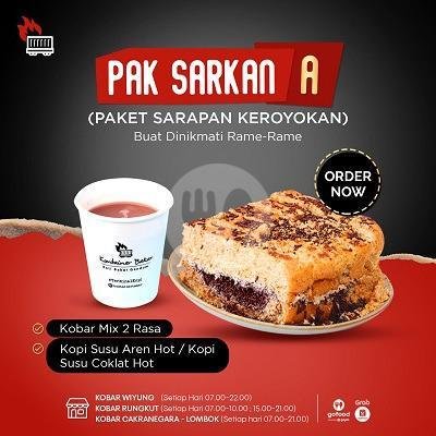 Paket Kombo KEBAL A menu Roti Bakar Gandum Kontainer Bakar, Wiyung