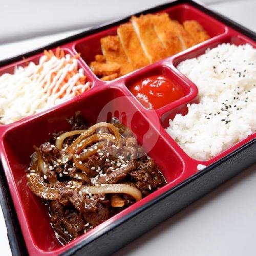 Bento 1 menu Futari bento, Kecamatan Cimahi Tengah