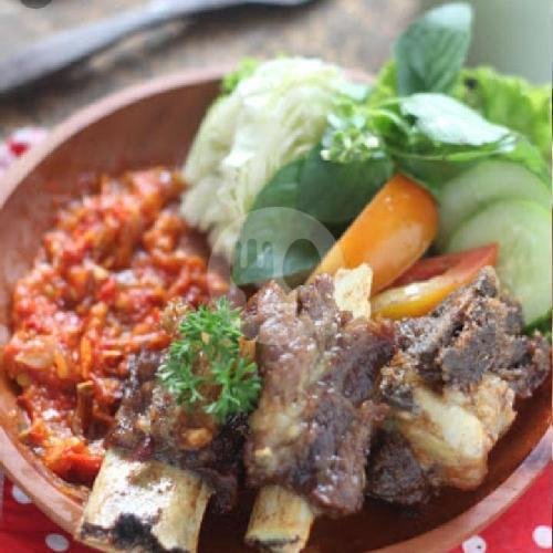 Pecak Iga Sapi menu Rm Sedep Wangi, Dr Wahidin