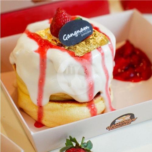 Cream Cheese Blueberry Souffle Pancake (S) menu Oppa Dosirak, Mall CSB