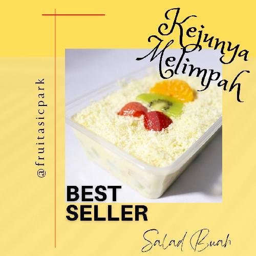2 Box Salad Buah Premium 750 ml menu Salad Buah by Fruitasic Park, Sawahan