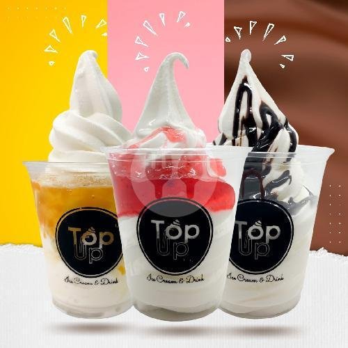 Sundae Tanpa Topping menu TopUp Ice Cream, Larangan Indah