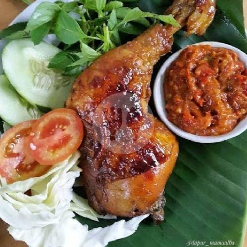 Ayam Sambal Ijo Berkah menu Warung Makan Berkah, Nyi Mas Gandasari