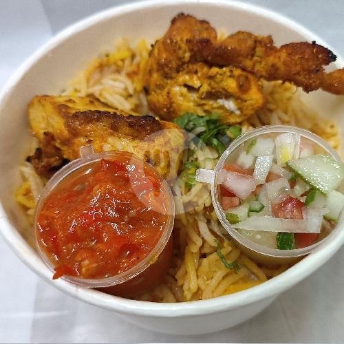 Chicken Tika Biryani Rice Bowl menu AFZALI (Indian Pakistani Food), Kebayoran Baru