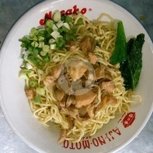 Yamien  Ayam Jamur menu Bakmi Ncek, Jalan Kelinci
