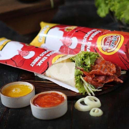Kebab Jumbo Tanpa Sayur menu Kebab Dara, Dr. Moh. Hatta