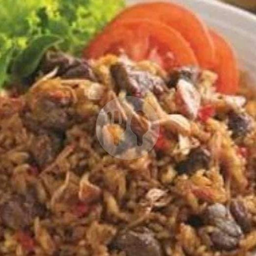 Nasi Goreng Seafood menu Nasi Goreng Seafood Bang Rokib Dan Mie Ayam, Karang Tengah