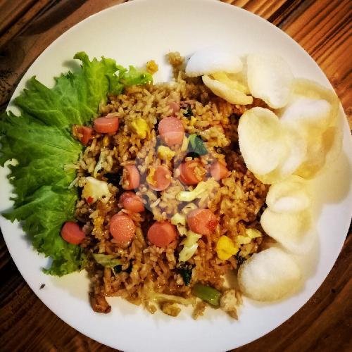 Nasi Goreng Sosis menu Nasi Goreng Tuman, Kertosentono