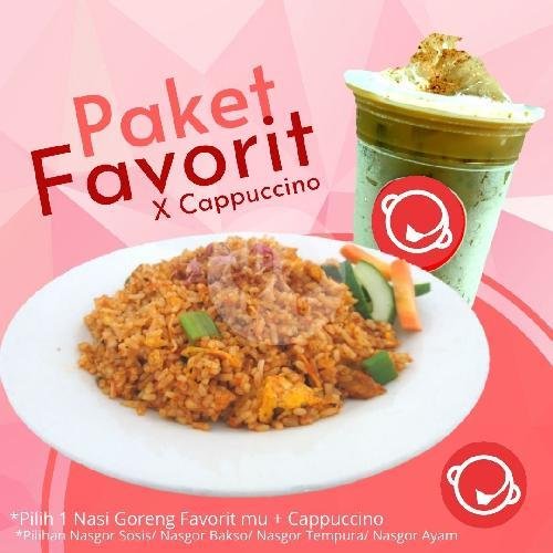 Paket Favorit + Cappucino menu Nasi Goreng MAREMIATI, Timur Pasar Dolopo