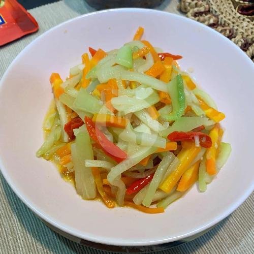Tumis Kacang Panjang menu Warteg Mutiara Bahari, Bangka