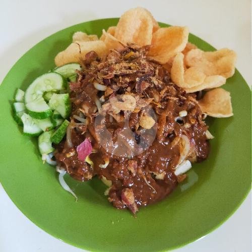 ketupat lebaran menu Ketoprak Jakarta Mas Tyo, Ciawitali