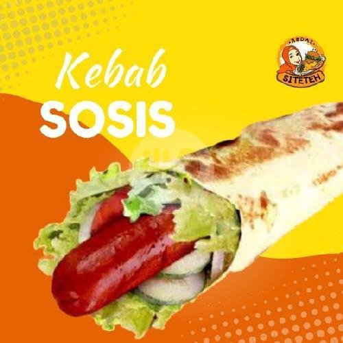 Go Kebab Sosis + Keju menu Kebab Kedai Si Teteh, Bulupayung