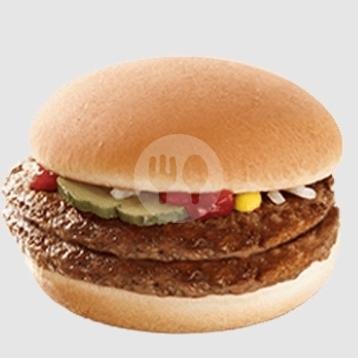 Double beef  and cheese burger menu Chitos Kebab & Burger, Sukodono