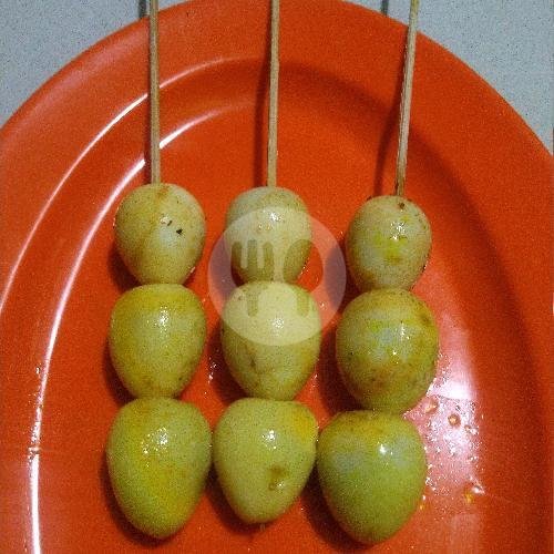 Sate Usus menu BUBUR AYAM DAN BAKSO RAKYAT MA IKAH