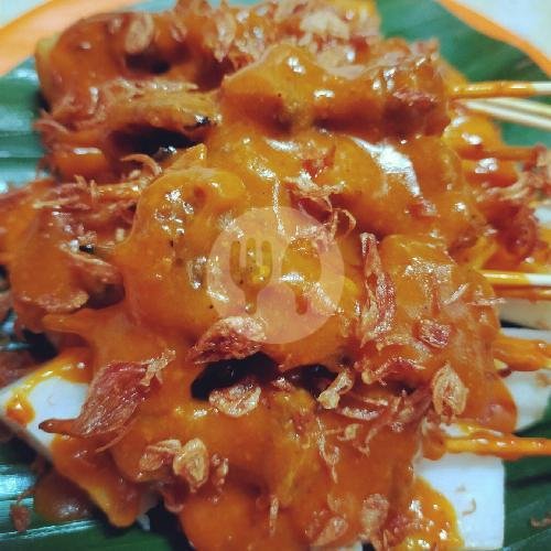 Sate Padang 5 Tusuk + Ketupat menu Sate Padang Candu Raso, RS Polri