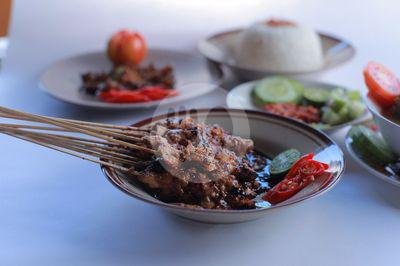 Sop Kambing menu Sate Abah Yahya, Kebon Awi Limusnunggal