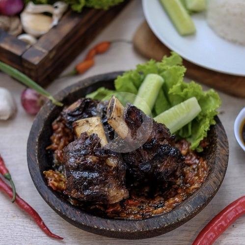 Sop Oyong Telur menu Cabe Rempah, Bendungan Hilir