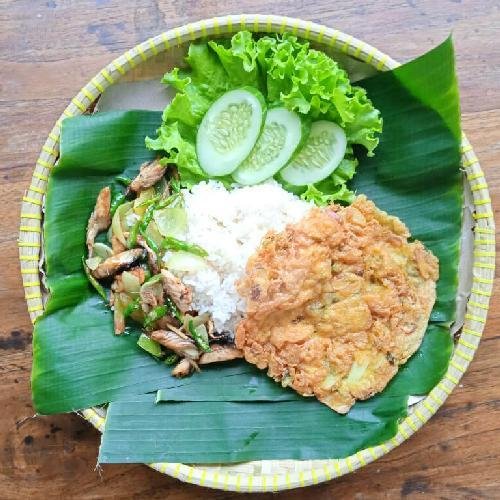 Nasi Pindang Ijo Dadar menu Sego Sambel Pindang, Jl Semangu 112 Gedong Kuning