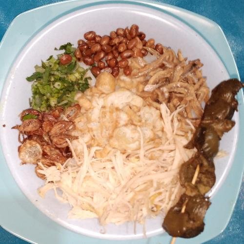 Bubur ayam biasa beras Merah menu Bubur Ayam Pak De Beras Merah, Harco Mangga Dua
