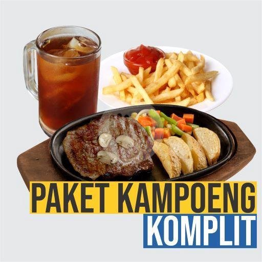 Paket Kampoeng Komplit menu Kampoeng Steak, Gresik Kota