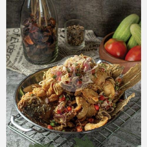 Cumi Celor menu Tabulla Rasa, Dapur Oleh Pondok Ikan Cianjur, Bandung Kulon