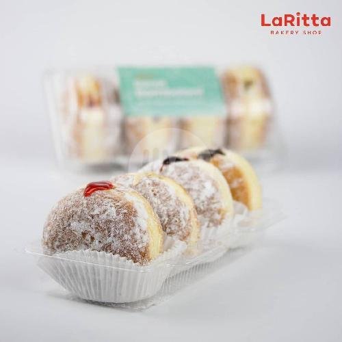 Bundling 2 Milk Bun menu Laritta Bakery, Stasiun Gubeng Baru