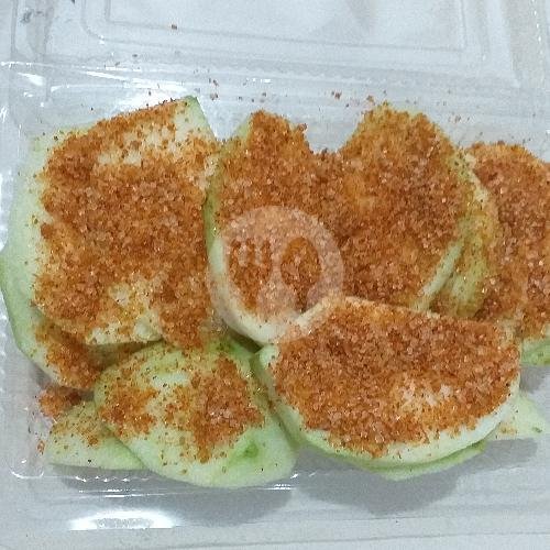 jambu kristal. bumbu tabur.. menu Kue Cubit Mang Anca, Kebon Pisang