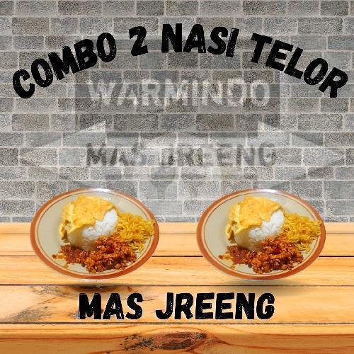 COMBO 5 NASI TELOR menu WARMINDO MAS JREENG KARANG GAYAM, Bantul