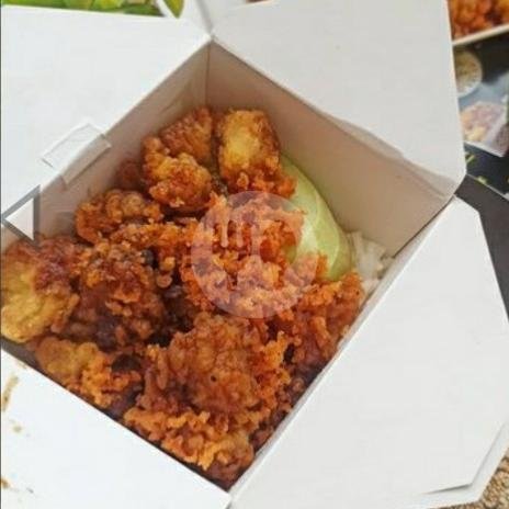 Kulit Goreng Tepung menu Nasi Goreng Geprek Mas Tam, Banjarsari