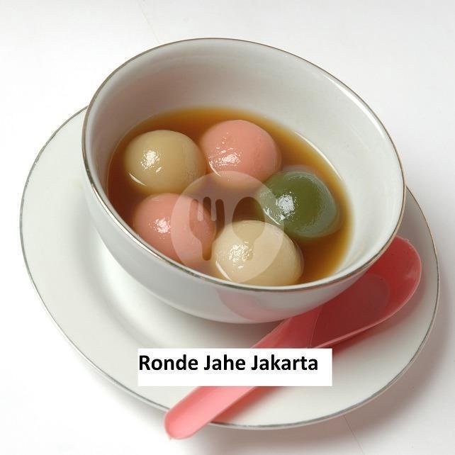 Ronde Kecil Gula Merah / Putih menu Ronde Jahe Jakarta, Kelapa Gading