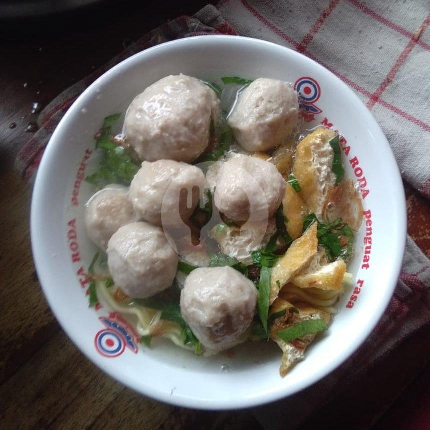 Bakso Isi Daging Cincang menu Mie Ayam Bakso Lumayan, Kasihan