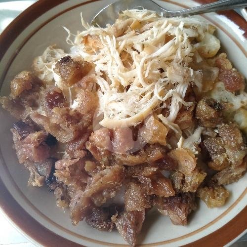 Bubur Ayam Telor+Kulit menu Bubur Ayam Mang Jecky, Geger Arum