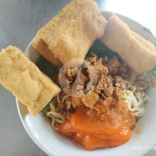 Mi. GOMA menu Mie Ayam Bakso Solo Mas Gepeng