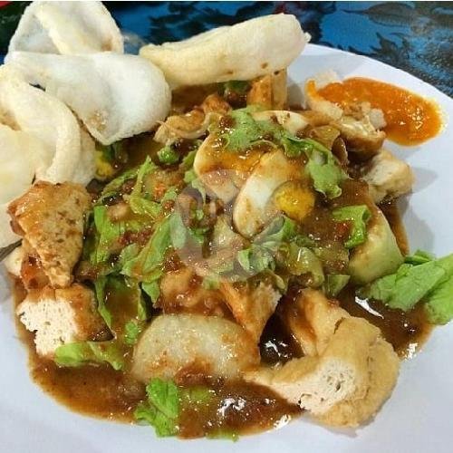 Gado - Gado + Telur menu Tahu Gimbal dan Gado- gado Bu Ir, Tulus Harapan