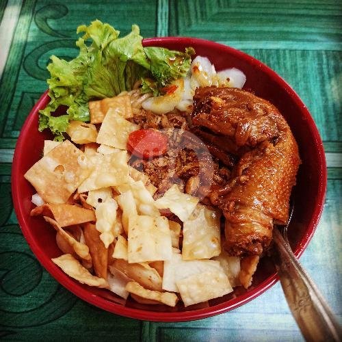 Mie Cuk + Topping Sayap Ayam menu Mie Cak & Mie Cuk, Ketintang