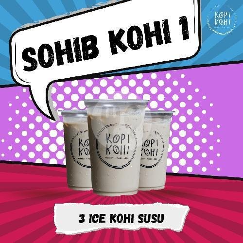 Paket Sohib Kohi 1 menu Kopi Kohi, Bandung