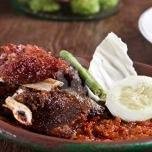 Nasi Iga Penyet menu Kedai Si Mbok, Delta Plaza